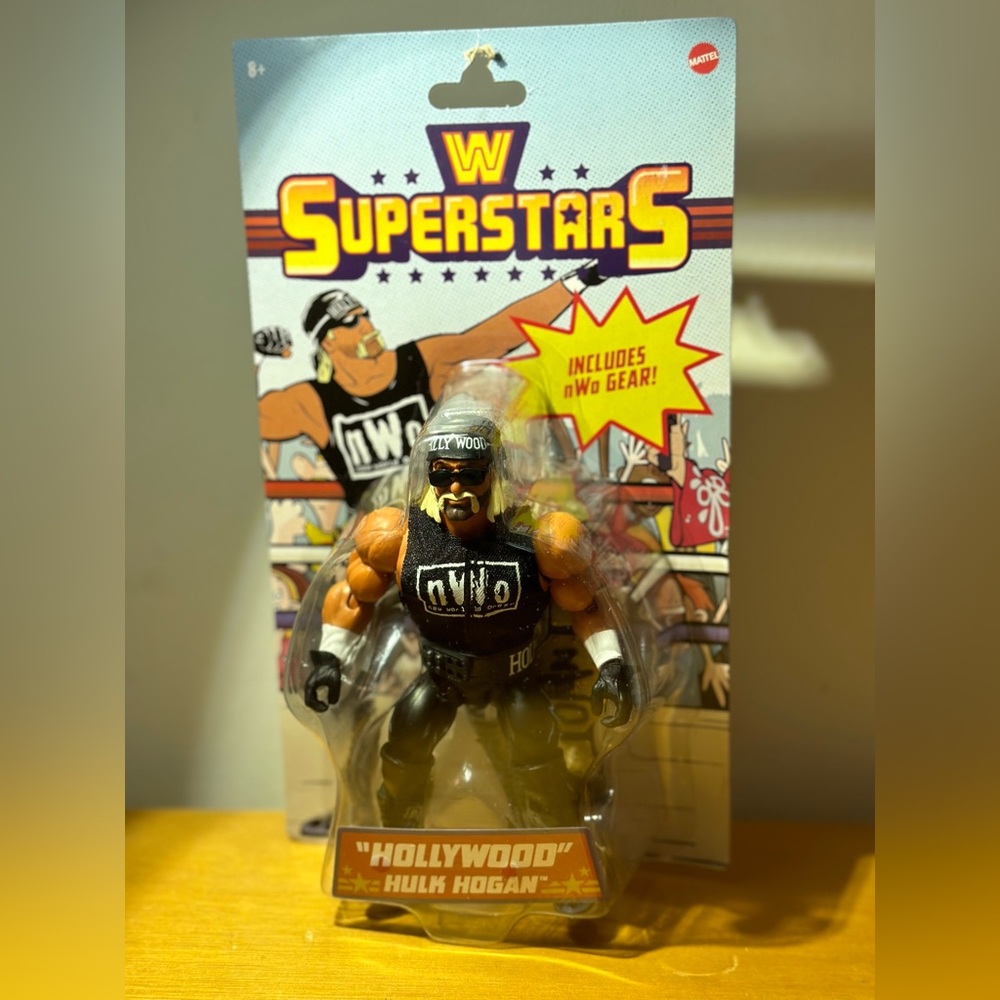 WWE Superstars) NWO Hollywood Hulk Hogan Exclusive Toy Wrestling Action Figure